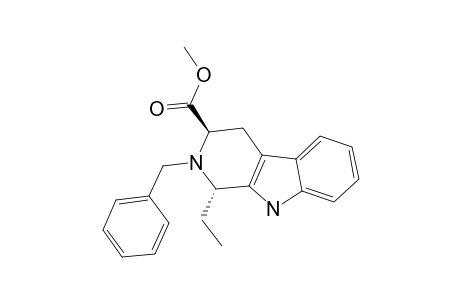 TRANS-2-BENZYL-1-ETHYL-3-(METHOXYCARBONYL)-1,2,3,4-TETRAHYDRO-9H-PYRIDO-[3.4-B]-INDOLE