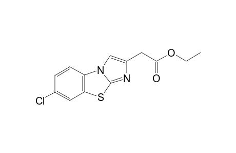 2-(6-chloroimidazo[2,1-b][1,3]benzothiazol-2-yl)acetic acid ethyl ester