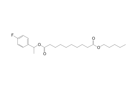 Sebacic acid, 1-(4-fluorophenyl)ethyl pentyl ester