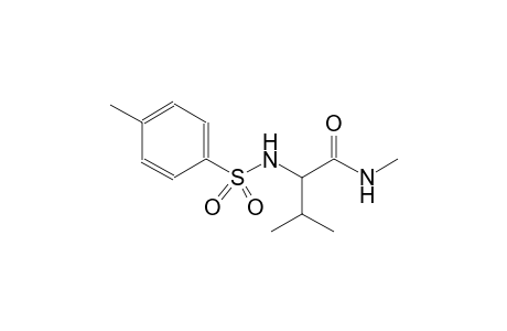 N,3-dimethyl-2-{[(4-methylphenyl)sulfonyl]amino}butanamide