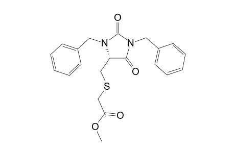 (R)-(+)-1,3-Dibenzyl-5-(3-methoxycarbonyl-2-thiapropylhydantoin