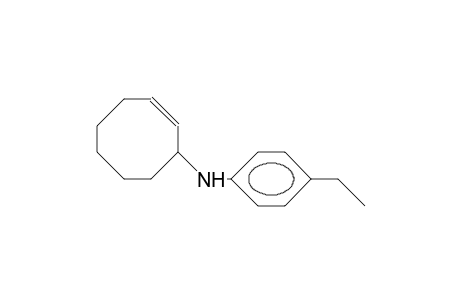 3-(4-Ethyl-phenylamino)-cis-cyclooctene