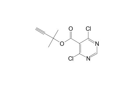 4,6-dichloropyrimidine-5-carboxylic acid 1,1-dimethylprop-2-ynyl ester