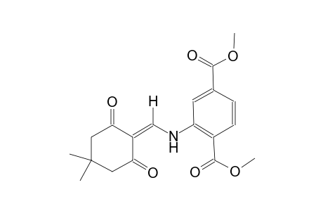 dimethyl 2-{[(4,4-dimethyl-2,6-dioxocyclohexylidene)methyl]amino}terephthalate