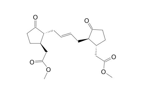 2-[(1R,2R)-2-[(E)-4-[(1R,2R)-2-(2-methoxy-2-oxoethyl)-5-oxocyclopentyl]but-2-enyl]-3-oxocyclopentyl]acetic acid methyl ester