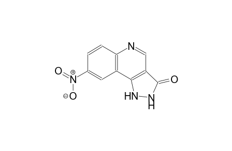 3H-pyrazolo[4,3-c]quinolin-3-one, 1,2-dihydro-8-nitro-