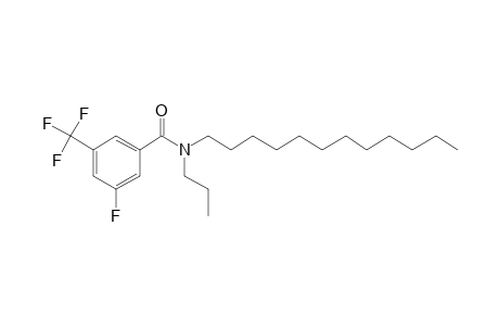 Benzamide, 3-fluoro-5-trifluoromethyl-N-propyl-N-dodecyl-