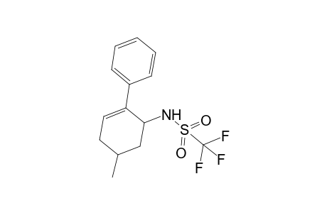 1,1,1-trifluoro-N-[5-methyl-2-phenyl-cyclohex-2-en-1-yl]methanesulfonamide