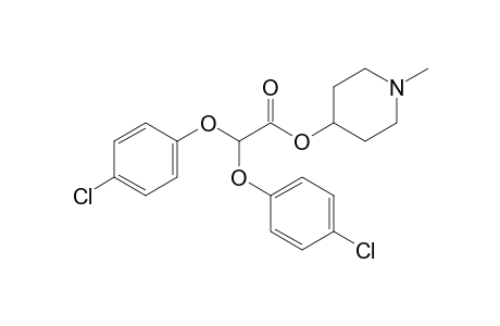 bis(p-chlorophenoxy)acetic acid, ester with 1-methyl-4-piperidinol