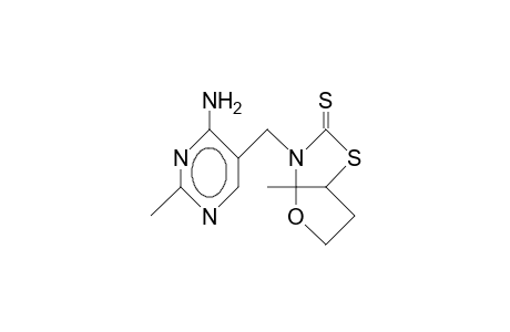 3-([4-Amino-2-methyl-5-pyrimidinyl]-methyl)-4-methyl-furothiazolidine-2-thione