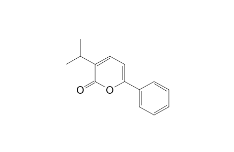 3-isopropyl-6-phenyl-pyran-2-one
