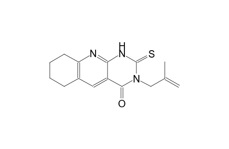 Pyrimido[4,5-b]quinolin-4(1H)-one, 2,3,6,7,8,9-hexahydro-3-(2-methyl-2-propenyl)2-thioxo-