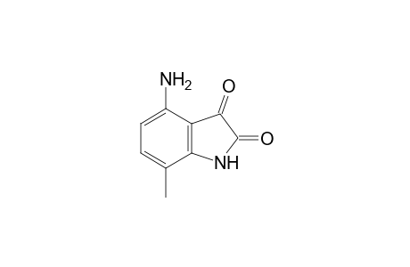 4-amino-7-methyl-2,3-indoledione