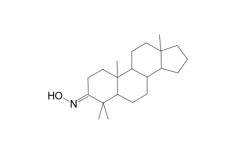 Androstan-3-one, 4,4-dimethyl-, oxime, (5.alpha.)-