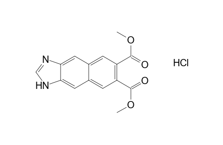 Dimethyl 1H-naphth(2,3,-d)imidazole-6,7-dicarboxylate hydrochloride
