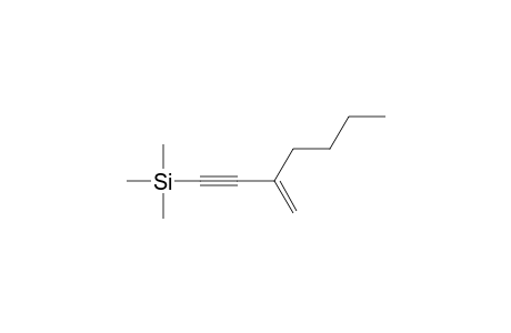Silane, trimethyl(3-methylene-1-heptynyl)-