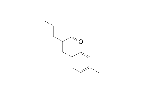 Benzenepropanal, 4-methyl-alpha-propyl-