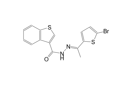 N'-[(E)-1-(5-bromo-2-thienyl)ethylidene]-1-benzothiophene-3-carbohydrazide