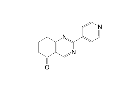 5(6H)-Quinazolinone, 7,8-dihydro-2-(4-pyridinyl)-