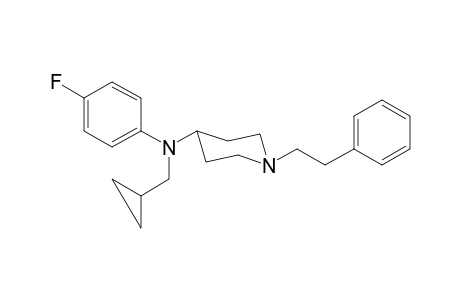 N-(Cyclopropylmethyl)-N-(4-fluorophenyl)-1-(2-phenylethyl)piperidin-4-amine
