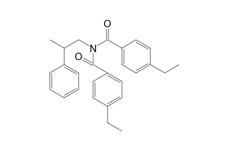 N,N-Bis(4-ethylbenzoyl)beta-methylphenethylamine