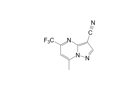 7-methyl-5-(trifluoromethyl)pyrazolo[1,5-a]pyrimidine-3-carbonitrile