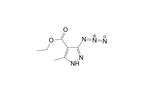 3-azido-5-methylpyrazole-4-carboxylic acid, ethyl ester