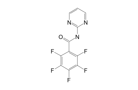 2,3,4,5,6-pentafluoro-N-pyrimidin-2-ylbenzamide