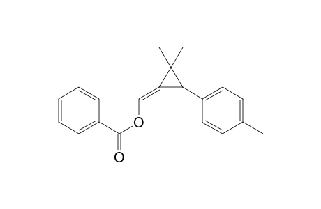 [(1E)-2,2-dimethyl-3-(4-methylphenyl)cyclopropylidene]methyl benzoate