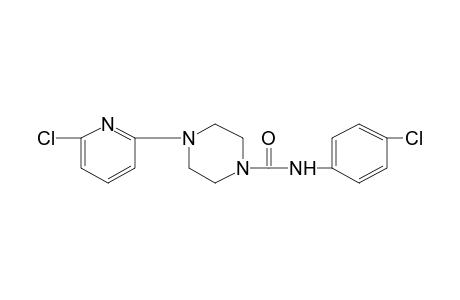 4'-CHLORO-4-(6-CHLORO-2-PYRIDYL)-1-PIPERAZINECARBOXANILIDE