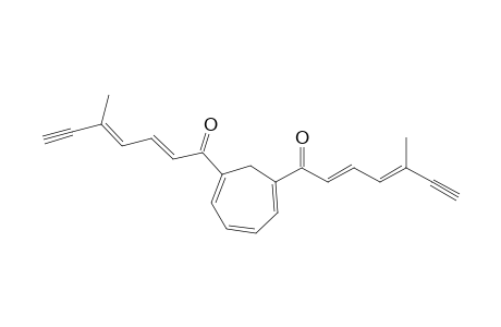 1,6-Bis(5-methyl-1-oxohepta-2,4-dien-6-ynyl)cyclohepta-1,3,5-triene