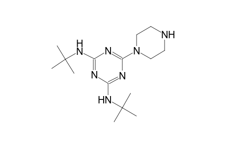 N~2~,N~4~-di(tert-butyl)-6-(1-piperazinyl)-1,3,5-triazine-2,4-diamine