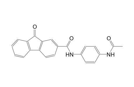 N-[4-(acetylamino)phenyl]-9-oxo-9H-fluorene-2-carboxamide