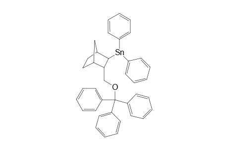 Diphenyl {(1S,2R,3S,4R)-3-(triphenylmethoxymethyl)bicyclo[2.2.1]heptan-2-yl}tin hydride