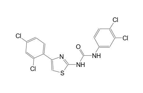 N-(3,4-dichlorophenyl)-N'-[4-(2,4-dichlorophenyl)-1,3-thiazol-2-yl]urea