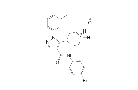 piperidinium, 4-[4-[[(4-bromo-3-methylphenyl)amino]carbonyl]-1-(3,4-dimethylphenyl)-1H-pyrazol-5-yl]-, chloride