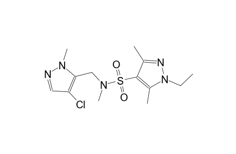 1H-pyrazole-4-sulfonamide, N-[(4-chloro-1-methyl-1H-pyrazol-5-yl)methyl]-1-ethyl-N,3,5-trimethyl-