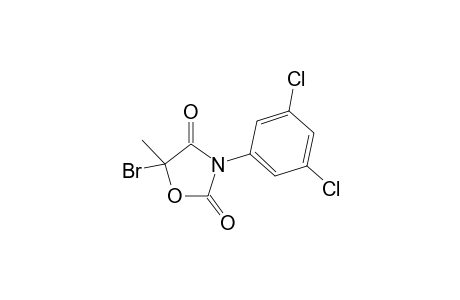2,4-Oxazolidinedione, 5-bromo-3-(3,5-dichlorophenyl)-5-methyl-