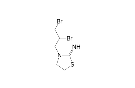 3-(2,3-Dibromopropyl)-1,3-thiazolidin-2-imine