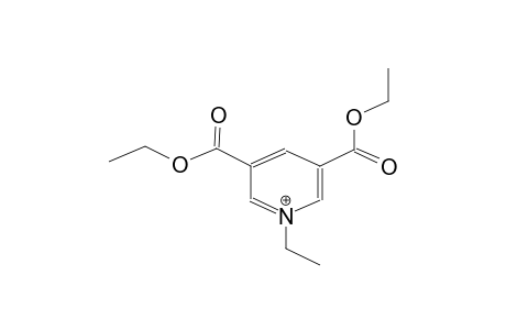 1-ethyl-3,5-diethoxycarbonylpyridinium cation