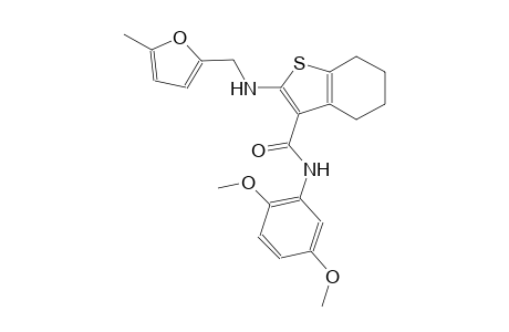 benzo[b]thiophene-3-carboxamide, N-(2,5-dimethoxyphenyl)-4,5,6,7-tetrahydro-2-[[(5-methyl-2-furanyl)methyl]amino]-