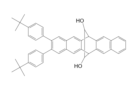 2,3-Di(4-tert-butylphenyl)-6,13-dihydro-6.13-theno-pentacene-15,16-diol