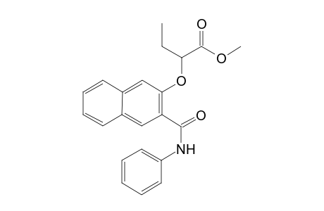 2-[3-N-Phenylcarbamido)naphthyloxy]butanoic Acid Methyl Esters