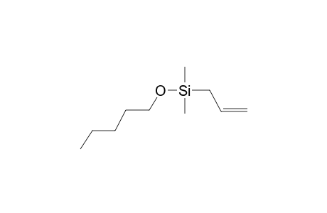 Allyl(dimethyl)(pentyloxy)silane