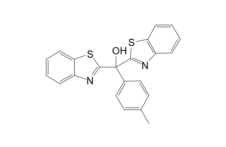 Bis(1,3-benzothiazol-2-yl)(4-methylphenyl)methanol