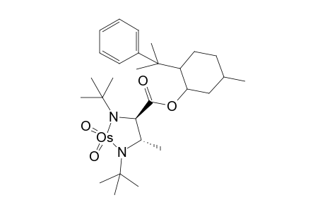(4S,5R)-trans-1,3-Bis(tert-butyl)-2,2-dioxo-4-methyl-5-[(-)-(8-phenylmenthyloxycarbonyl]-2-osama(VI)imidazolidine