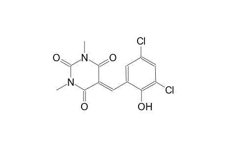 5-(3,5-dichloro-2-hydroxybenzylidene)-1,3-dimethyl-2,4,6(1H,3H,5H)-pyrimidinetrione