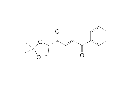 (E)-1-[(4S)-2,2-Dimethyl-1,3-dioxolane-4-yl]-4-phenylbut-2-en-1,4-dione