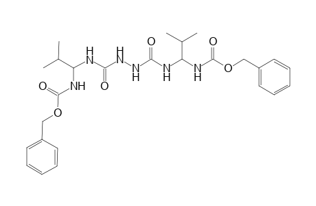 1-[1-(Benzyloxycarbonylamino)-isobutylcarbomyl]-4-[1-(benzyloxycarbonylamino)isobutyl]semicarbazide