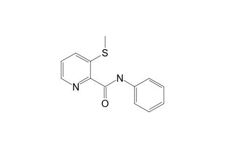 3-(methylthio)-N-phenyl-picolinamide